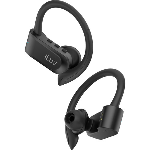 Iluv TrueBTAir Auriculares Bluetooth 5.0 con Carga Inalámbrica