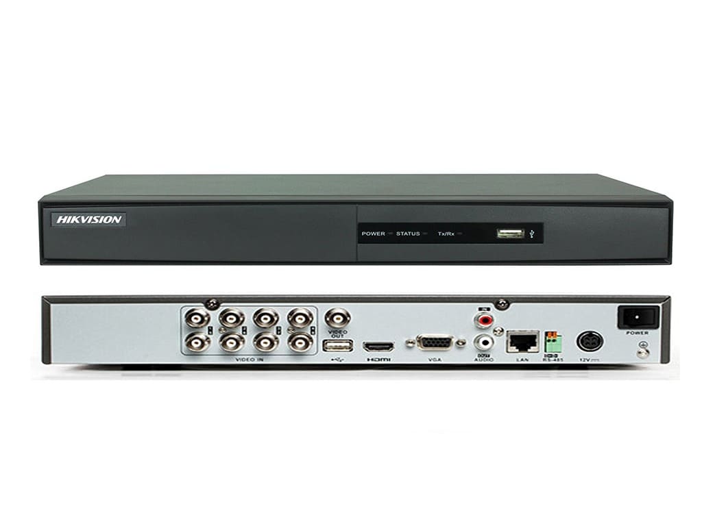DVR   Turbo HD  Unidad independiente de DVR - 8 canales  DS-7208HGHI-F1/N
