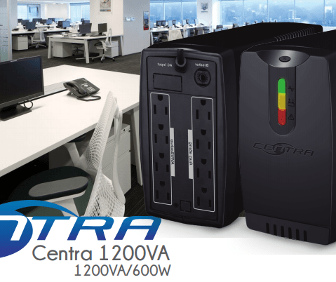 UPS 1200VA / 600W  1200 LED PLUS