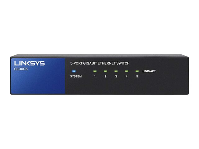 Conmutador Ethernet Gigabit de 5 puertos  SE3005