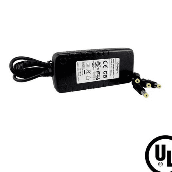 Fuente 12V 5A Spliter de 4  GPW-033