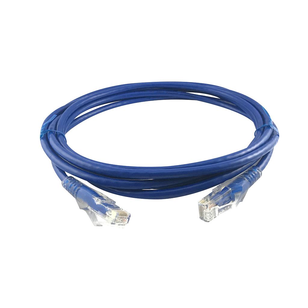 Patch cord Cat6 3m Azul  CAA01-UC6-3-B